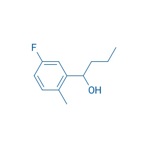 1-(5-Fluoro-2-methylphenyl)butan-1-ol 1g