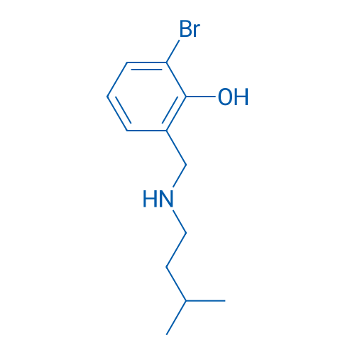 2-Bromo-6-{[(3-methylbutyl)amino]methyl}phenol 1g