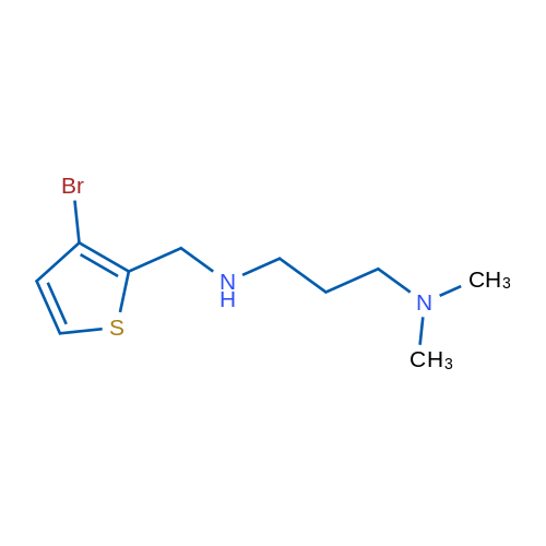 [(3-Bromothiophen-2-yl)methyl][3-(dimethylamino)propyl]amine 1g