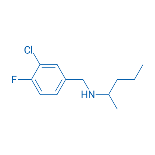 [(3-Chloro-4-fluorophenyl)methyl](pentan-2-yl)amine 1g