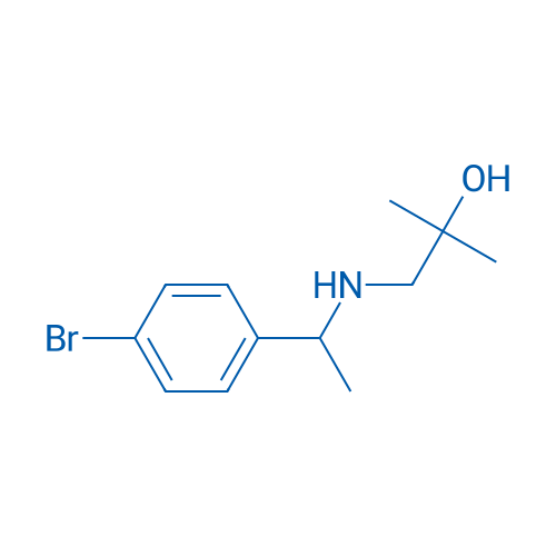 1-{[1-(4-bromophenyl)ethyl]amino}-2-methylpropan-2-ol 5g