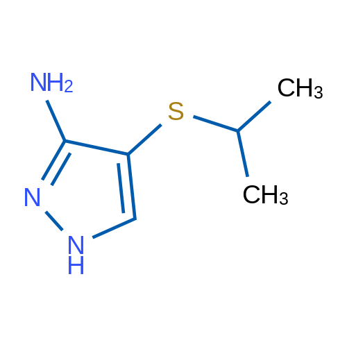 4-(Propan-2-ylsulfanyl)-1H-pyrazol-3-amine 1g