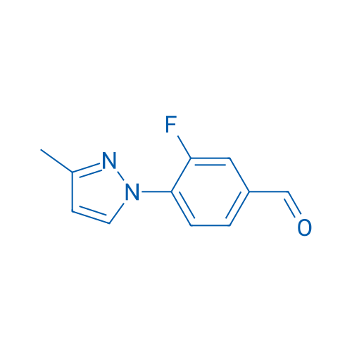 3-Fluoro-4-(3-methyl-1H-pyrazol-1-yl)benzaldehyde 1g