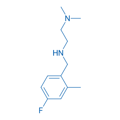 [2-(Dimethylamino)ethyl][(4-fluoro-2-methylphenyl)methyl]amine 1g