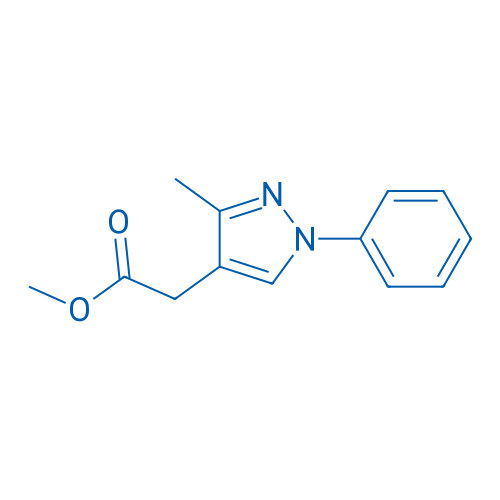 Methyl 2-(3-methyl-1-phenyl-1H-pyrazol-4-yl)acetate 1g