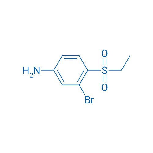 3-Bromo-4-(ethanesulfonyl)aniline 250mg