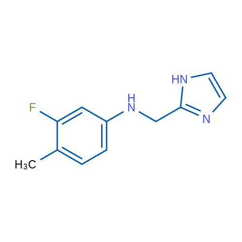 3-Fluoro-N-(1H-imidazol-2-ylmethyl)-4-methylaniline 1g