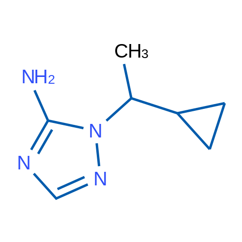 1-(1-Cyclopropylethyl)-1H-1,2,4-triazol-5-amine 1g
