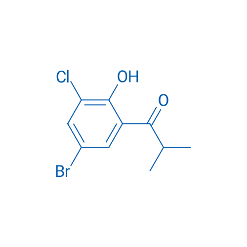 1-(5-Bromo-3-chloro-2-hydroxyphenyl)-2-methylpropan-1-one 5g
