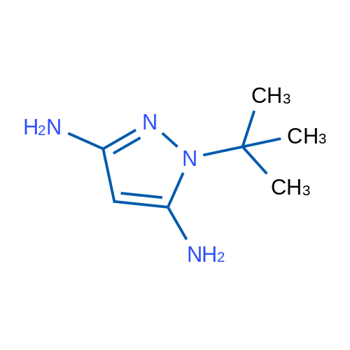 1-(tert-Butyl)-1H-pyrazole-3,5-diamine 1g