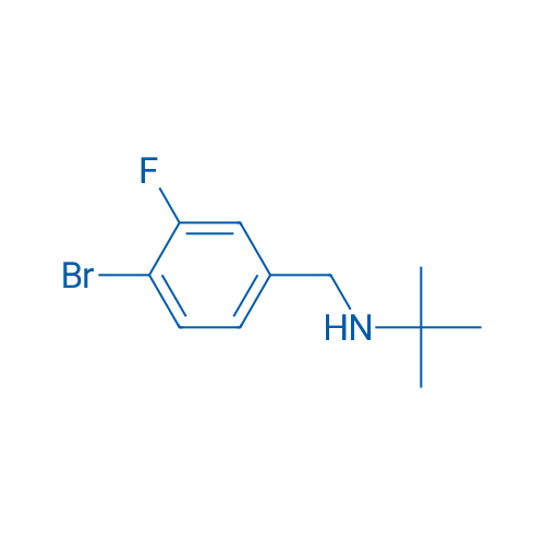 [(4-Bromo-3-fluorophenyl)methyl](tert-butyl)amine 1g