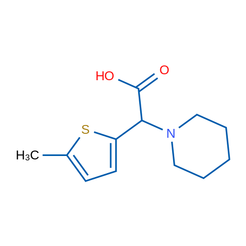 2-(5-Methylthiophen-2-yl)-2-(piperidin-1-yl)acetic acid 1g