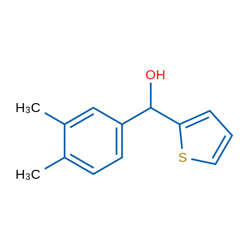 (3,4-Dimethylphenyl)(thiophen-2-yl)methanol 1g