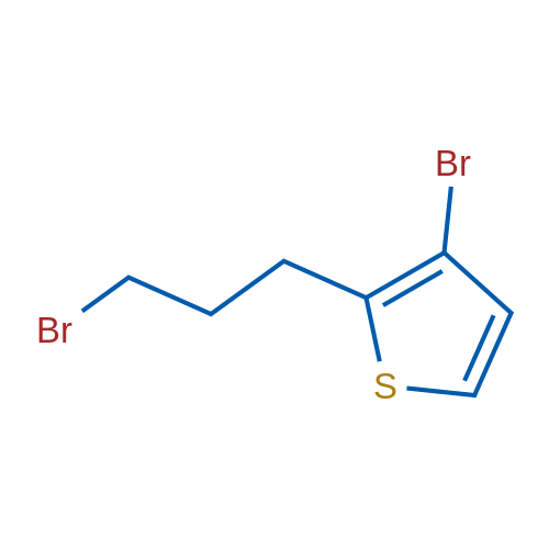 3-Bromo-2-(3-bromopropyl)thiophene 1g
