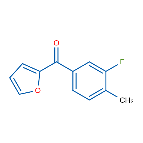 (3-Fluoro-4-methylphenyl)(furan-2-yl)methanone 1g