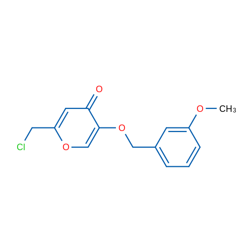 2-(chloromethyl)-5-[(3-methoxybenzyl)oxy]-4H-pyran-4-one 250mg