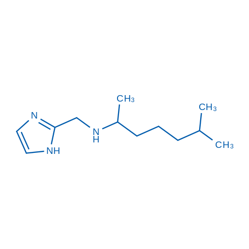 (1H-Imidazol-2-ylmethyl)(6-methylheptan-2-yl)amine 1g