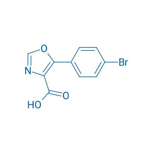 5-(4-Bromophenyl)oxazole-4-carboxylic acid 250mg