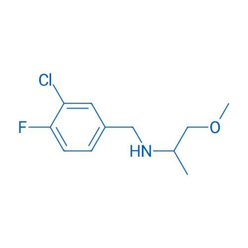 [(3-Chloro-4-fluorophenyl)methyl](1-methoxypropan-2-yl)amine 1g