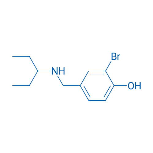 2-Bromo-4-{[(pentan-3-yl)amino]methyl}phenol 1g