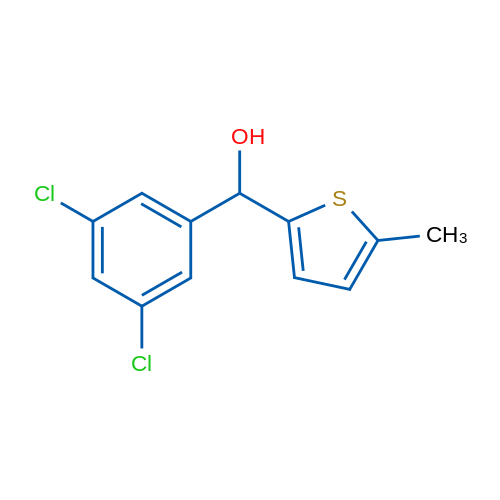 (3,5-Dichlorophenyl)(5-methylthiophen-2-yl)methanol 1g