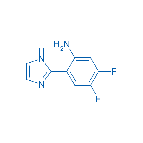 4,5-Difluoro-2-(1h-imidazol-2-yl)aniline 1g