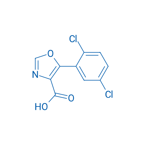 5-(2,5-Dichlorophenyl)oxazole-4-carboxylic acid 250mg