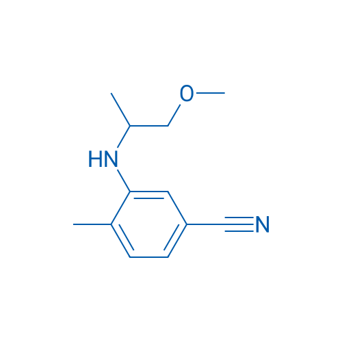 3-[(1-Methoxypropan-2-yl)amino]-4-methylbenzonitrile 5g