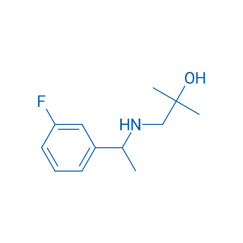 1-{[1-(3-fluorophenyl)ethyl]amino}-2-methylpropan-2-ol 1g
