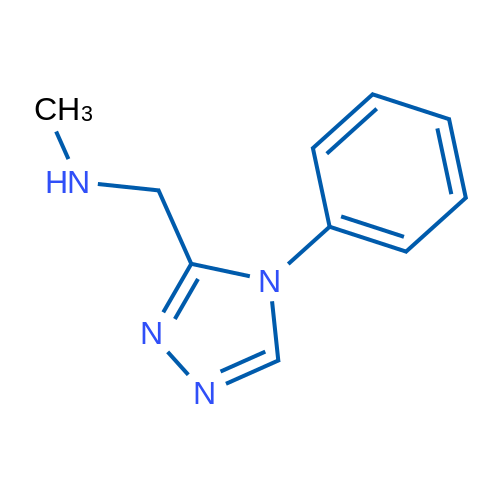 Methyl[(4-phenyl-4h-1,2,4-triazol-3-yl)methyl]amine 1g