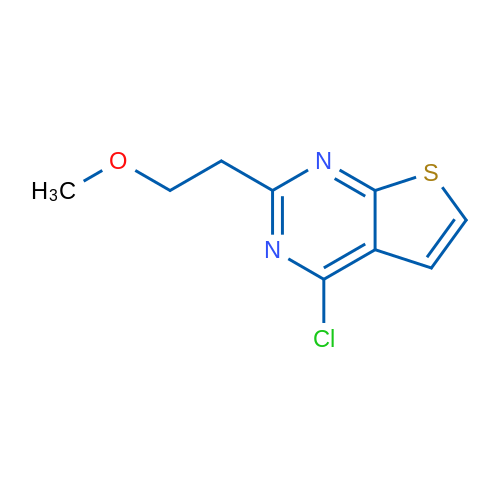 4-Chloro-2-(2-methoxyethyl)thieno[2,3-d]pyrimidine 1g