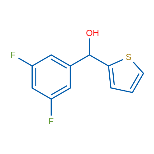 (3,5-Difluorophenyl)(thiophen-2-yl)methanol 1g