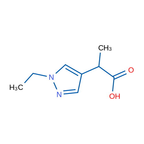 2-(1-Ethyl-1h-pyrazol-4-yl)propanoic acid 1g