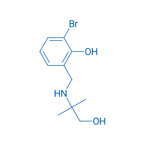 2-Bromo-6-{[(1-hydroxy-2-methylpropan-2-yl)amino]methyl}phenol 1g