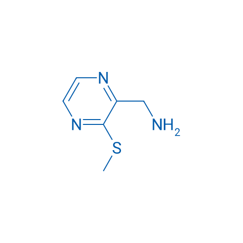 (3-(Methylthio)pyrazin-2-yl)methanamine 1g