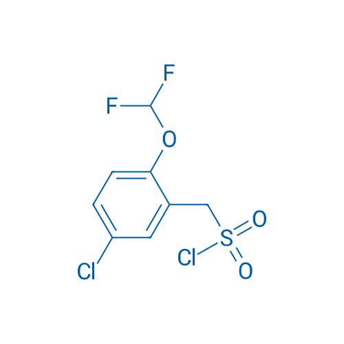 [5-Chloro-2-(difluoromethoxy)phenyl]methanesulfonyl chloride 1g