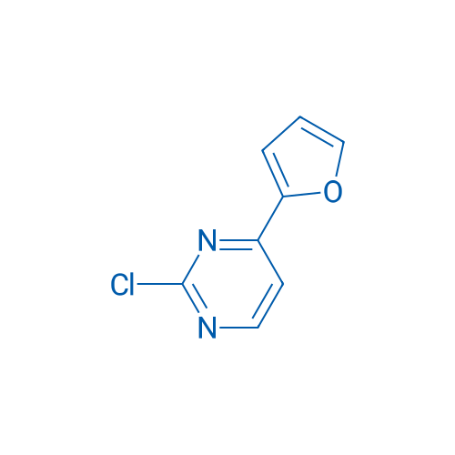 2-Chloro-4-(furan-2-yl)pyrimidine 100mg