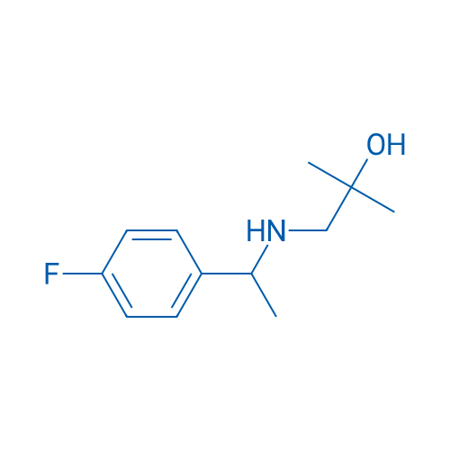 1-{[1-(4-fluorophenyl)ethyl]amino}-2-methylpropan-2-ol 5g