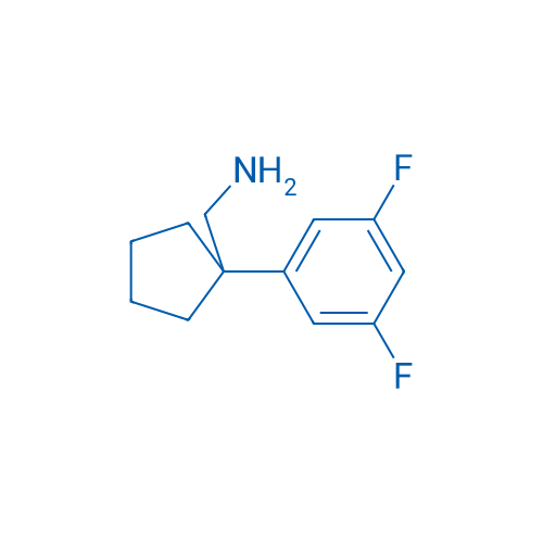 (1-(3,5-Difluorophenyl)cyclopentyl)methanamine 1g