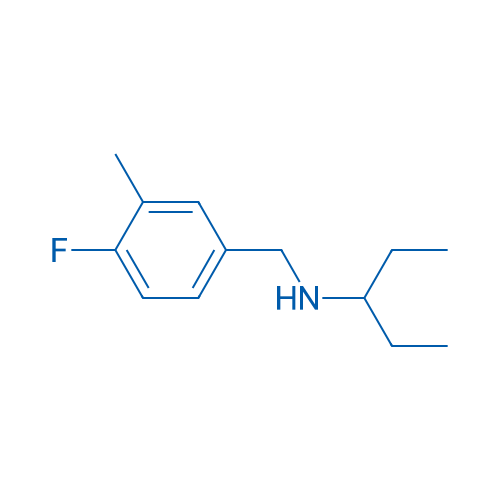 [(4-Fluoro-3-methylphenyl)methyl](pentan-3-yl)amine 1g