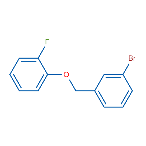 1-((3-Bromobenzyl)oxy)-2-fluorobenzene 1g