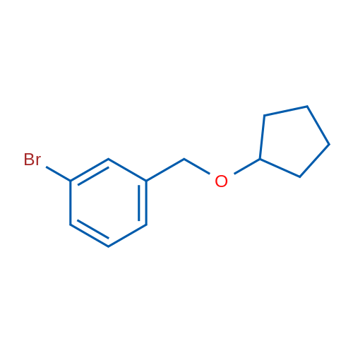 1-Bromo-3-((cyclopentyloxy)methyl)benzene 1g