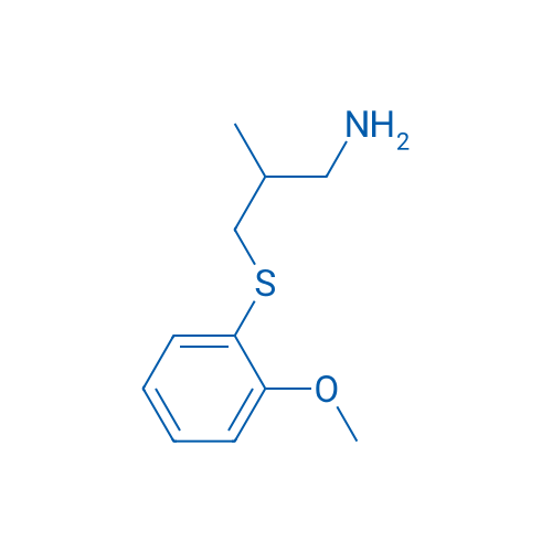 1-[(3-Amino-2-methylpropyl)sulfanyl]-2-methoxybenzene 1g