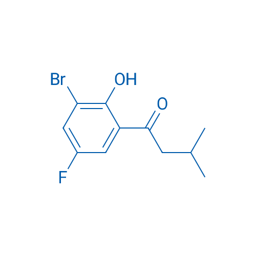 1-(3-Bromo-5-fluoro-2-hydroxyphenyl)-3-methylbutan-1-one 1g