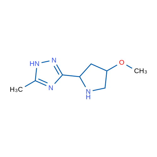 3-(4-Methoxypyrrolidin-2-yl)-5-methyl-1H-1,2,4-triazole 1g