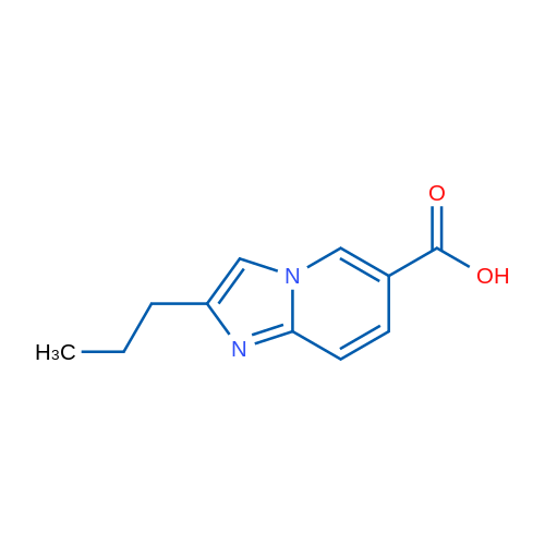 2-Propylimidazo[1,2-a]pyridine-6-carboxylic acid 1g