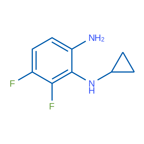 1-N-Cyclopropyl-5,6-difluorobenzene-1,2-diamine 1g