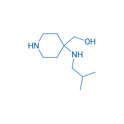 {4-[(2-methylpropyl)amino]piperidin-4-yl}methanol 100mg