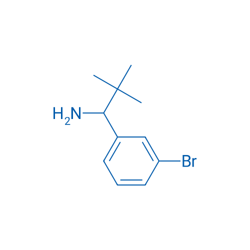 1-(3-Bromophenyl)-2,2-dimethylpropan-1-amine 250mg