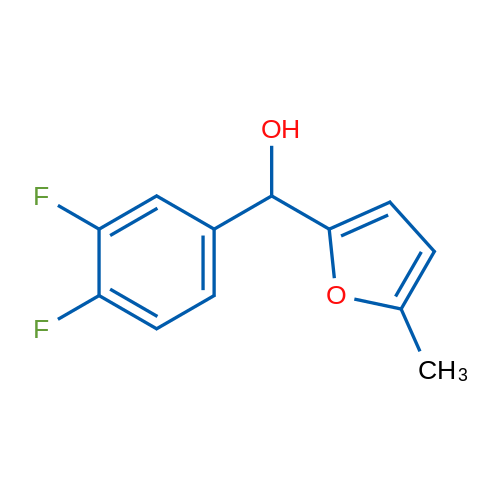 (3,4-Difluorophenyl)(5-methylfuran-2-yl)methanol 1g